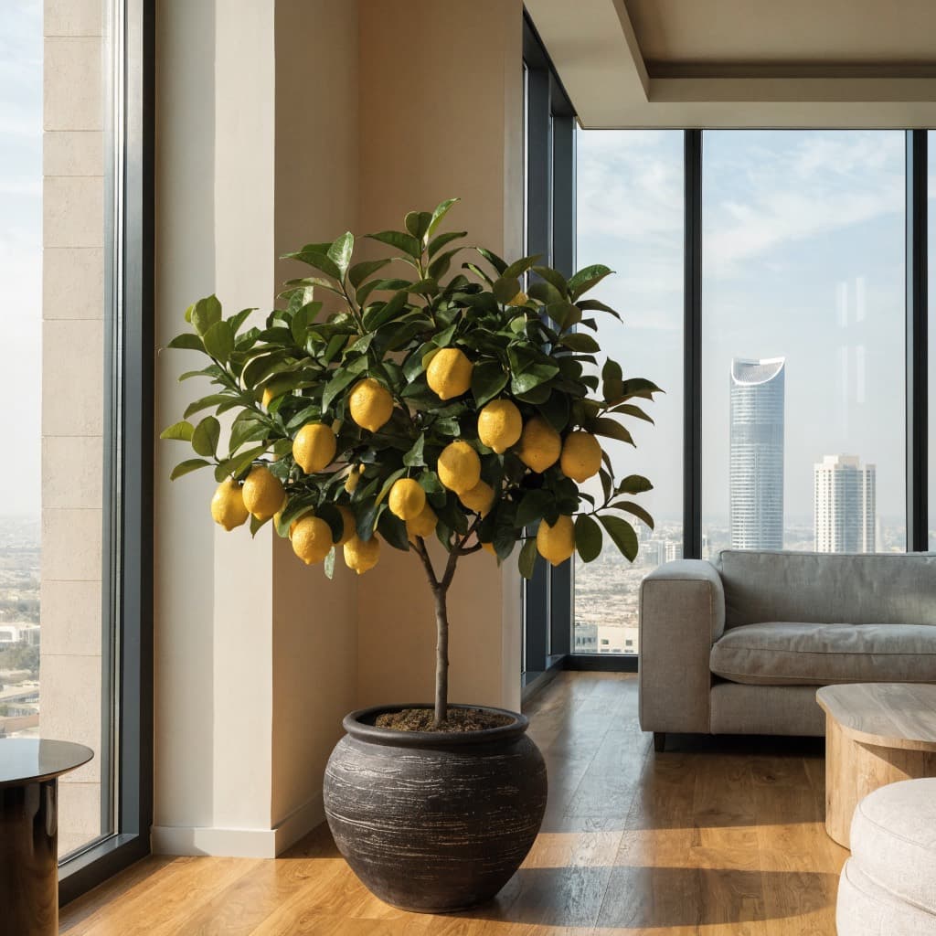 Lemon Tree - XL styled in a warm UAE home