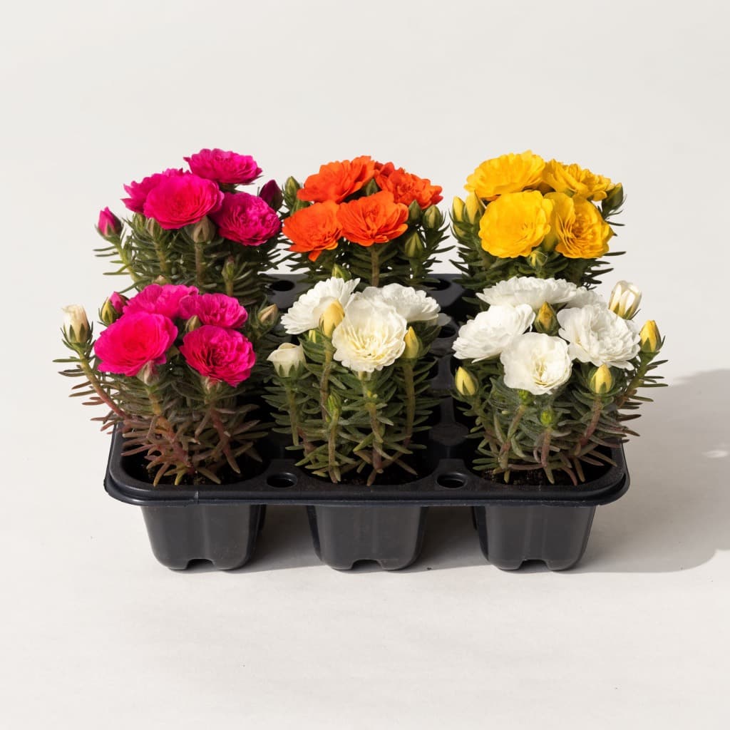 Portulaca Sun Jewels Tray — 6 Plants