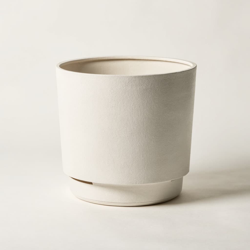 White Ceramic Pot - Large
