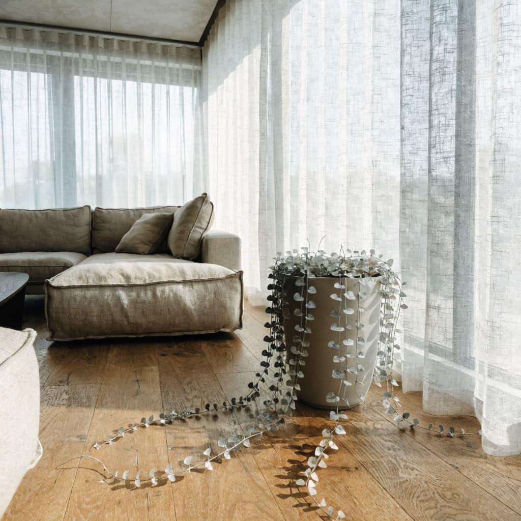 String of Hearts styled in a warm UAE home