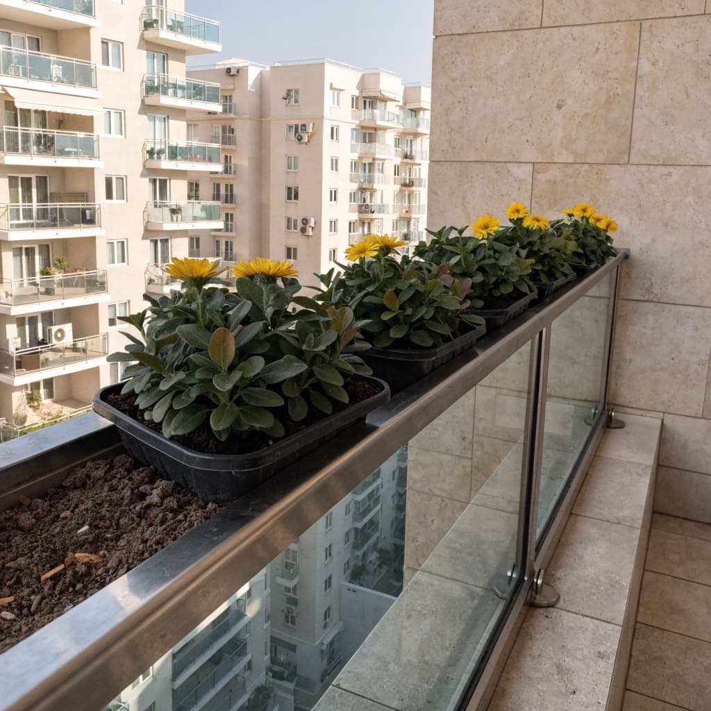 Wedelia Ground Cover — 6 Plants styled in a warm UAE home