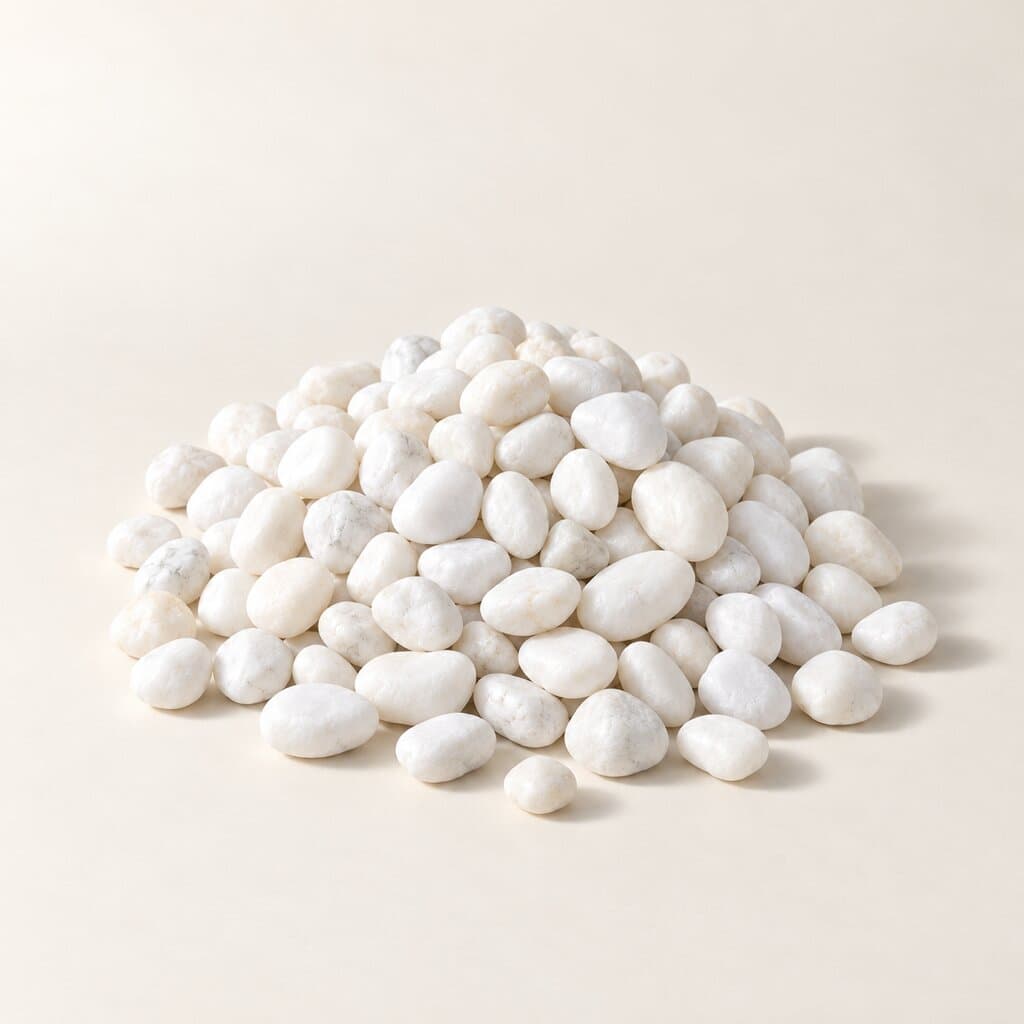White Decorative Pebbles